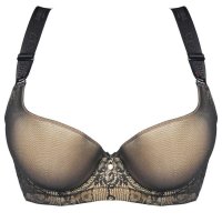 俏丹娜正品 调整型内衣聚拢文胸 侧收副乳胸罩中厚AB杯 7399