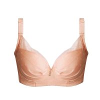 俏丹娜正品 调整型文胸光杯聚拢胸罩 四排插垫薄杯收副乳文胸 2316