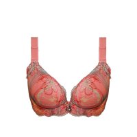 春娜正品 奢华高贵厚杯聚拢文胸 上托调整型胸罩 3/4少女胸罩8256