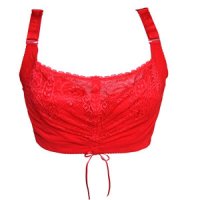 俏丹娜正品抹胸式文胸薄杯EDF杯少女内衣蕾丝聚拢胸罩防走光 7398