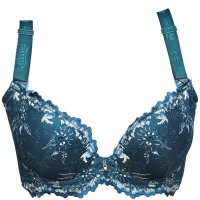 俏丹娜正品 小胸MM上薄下厚加宽侧比女士内衣性感调整型文胸 7381