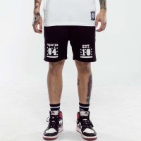 JOKESTER潮牌男士夏季前卫沙滩休闲裤 数字元素运动卫裤五分裤