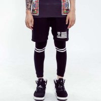 JOKESTER潮牌流行短裤夏季新款休闲五分裤 徽章运动沙滩潮短裤子