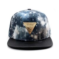 JOKESTER潮牌欧美帽子男女复古个性朋克风3D星空棒球帽平沿太阳帽