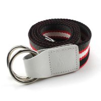 JOKESTER潮牌帆布彩色腰带 双扣皮带 男女士情侶休闲皮带户外裤带