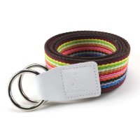 JOKESTER潮牌欧美风搭配腰带男女情侣皮带 百搭休闲彩色帆布腰带