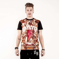 JOKESTER 2014原创文艺潮牌宗教油画男装T恤 印花圆领情侣衫短袖T 潮