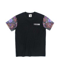 JOKESTER 14年夏季新款英伦TEE圆领几何拼接个性潮流短袖男生T恤 潮