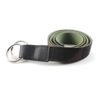 JOKESTER 14年新款潮流男简洁双环裤带编织迷彩帆布学生耐用腰带