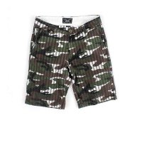 JOKESTER 潮牌新款条纹迷彩短裤男夏宽松裤短裤 潮男棉质夏沙滩裤