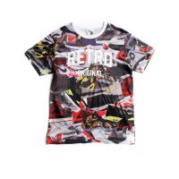 JOKESTER原创设计夏季复刻个性密集球鞋潮男圆领短袖网布街头T恤