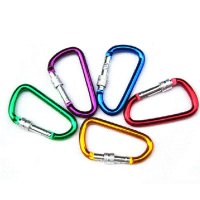 2014正品特价促销户外工具八号带锁登山扣加粗快挂折扣热卖新品潮