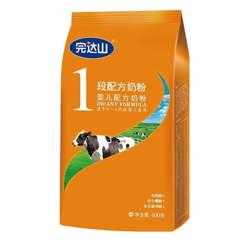 完达山优巧1段配方奶粉400g婴儿奶粉 袋装 0-6个月