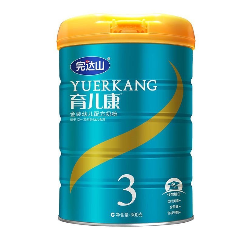 【活动】完达山育儿康育见幼儿配方奶粉3段900g 罐装