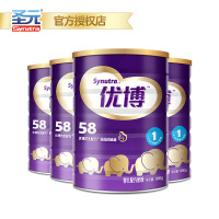 圣元(Synutra) 优博58系列仿生配方奶粉1段 (0-6个月)900g*4罐装