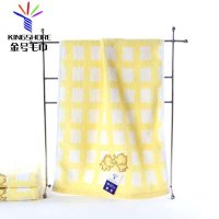 金号纯棉小毛巾 方巾 割绒款小童巾 柔软吸水 卡通洗脸面巾 全棉