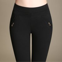 鑫鸿腾2016秋装新款韩版女装休闲裤女士超弹力修身显瘦大码女装小脚打底裤外穿 女SLY-8291