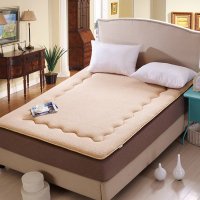 轩蓝仕家纺 羊羔绒榻榻米床垫单双人床褥子防滑打地铺保暖床褥
