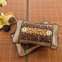 轩蓝仕家纺 夏凉枕头夏天枕头 茶枕头冰枕凉席枕头玉石枕头竹枕