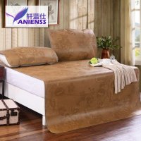 轩蓝仕家纺 天然优质藤席凉席三件套 空调御藤席套件0.9/1.0/1.2/1.35/1.5/1.8米 夏凉用品