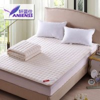 轩蓝仕家纺 新疆长绒棉柔软纤维床垫床护垫 防滑可折叠针织布艺床垫0.9/1.2/1.5/1.8米床上用品