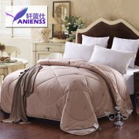 轩蓝仕家纺 蓬松保暖驼毛被子被芯 加厚保暖冬被 单双人排湿抗菌被子200*230cm/6斤