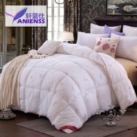 轩蓝仕家纺 全棉面料磨毛赛绒丝棉被 保暖冬被芯加厚被子 加厚冬季被保暖被