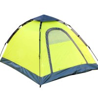 苏客户外帐篷野营3-4人双层自动帐篷露营凉棚 自动帐篷