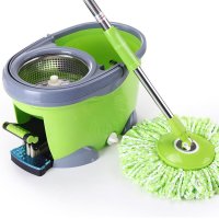 魔乐2015新款拖把桶旋转拖布桶墩布地拖拖地桶四驱脚踏式好神拖托把耐用型加厚型加强型03
