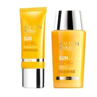 Avon/雅芳 肌肤管理系列 艳阳防晒组 （防晒隔离乳75g 多效防晒露40ml）