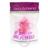 干湿两用粉扑 B-8018（玫红色定妆葫芦蛋）