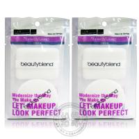 贝览得/beautyblend 蜜粉粉扑（B-8009 圆形+方形） * 2 袋