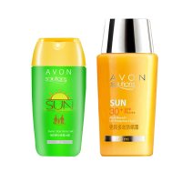 Avon/雅芳 艳阳防晒系列 套装组合 多效防晒露40ml+晒后修复冰露100g