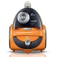 飞利浦（Philips）家用卧式无尘袋吸尘器FC5822 强力无尘袋水洗滤网 无需耗材 1400W大功率