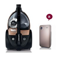 飞利浦(Philips) 无尘袋吸尘器 第七代飓风离尘技术 全方位吸嘴 FC9912/81