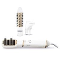 飞利浦（PHILIPS）负离子吹风造型梳HP8663 直发器 卷发棒 多功能不伤发吹风机