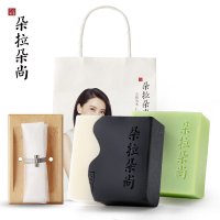朵拉朵尚（竹炭+茶树）手工皂 皂精油皂洁面皂天然去黑头祛痘香皂控油