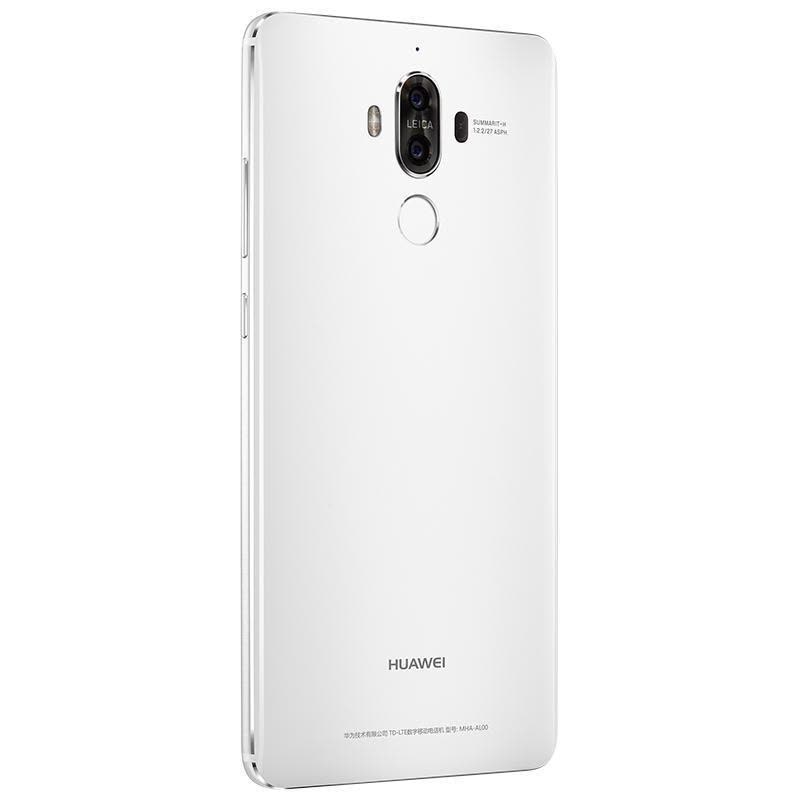 华为 Mate9 6GB+128GB 尊享版 全网通4G手机 陶瓷白色图片