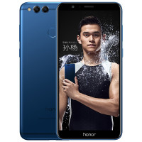 华为 荣耀畅玩7X 移动全网通版 4GB+64GB 极光蓝 移动联通电信4G手机