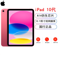 [原封]Apple iPad 10代 2022年款 256GB 国行正品 粉色 WLAN版 A14芯片 1200万像素 10.9英寸学习娱乐办公平板电脑