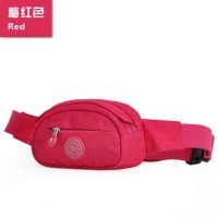 hosen/昊圣新款休闲出游腰包小包台湾进口斜纹洗水布腰包旅行包邮