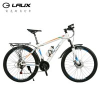 雷克斯畅行者51升级版铝合金双碟刹禧马诺变速学生山地自行车单车