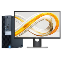 戴尔DELL OptiPlex 3050SFF 19.5英寸台式电脑 Intel i5 7500 4GB 1TB
