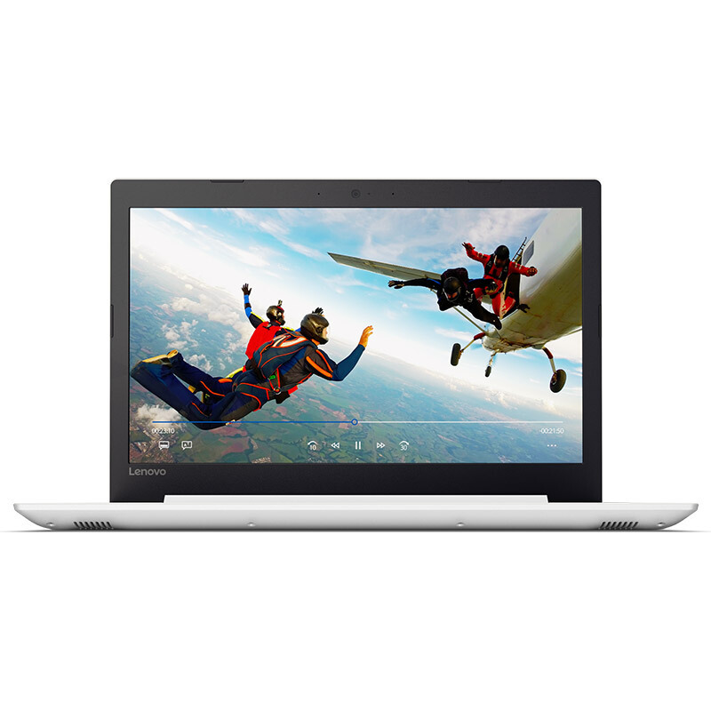 联想(Lenovo) ideapad320 15.6英寸 A12 9720P 8G 1T 2G独显 IPS屏 办公商务家用手提学生本影音娱乐本轻薄本笔记本电脑 定制版 四核心 白色