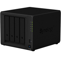 群晖 （Synology） DS418 Play 四 盘位 NAS 网络 存储 服务器 （无内置硬盘）