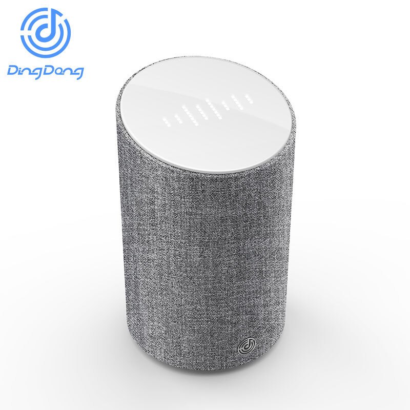 叮咚(DingDong) 2代人工智能音箱新旗舰 迷你蓝牙/WIFI音响 海量应用内容 语音操控家电 北欧灰