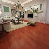 荣登纯天然自然实木地板进口印尼番龙眼仿古手抓18mm厂家直销德国UV钢琴面