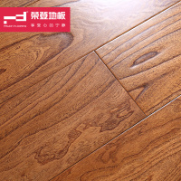 荣登新款黄金时代榆木多层地热地暖浮雕美式实木复合地板仿古15mm