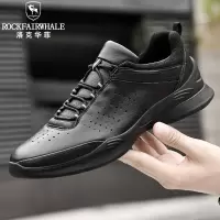 Rock Fairwhale洛克华菲 新品男鞋时尚轻奢休闲皮鞋百搭真皮鞋子