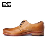PF-PathFinder 新款大头鞋 头层牛皮商务休闲鞋低帮英伦潮流